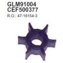 Mercury impeller 3/3.5 HP, 2.5 HP 4-stroke, 4/5pk 2T and 4T. Replaces: Mercury and Tohatsu 369-65021-1 47-16154-3 (CEF500377). 