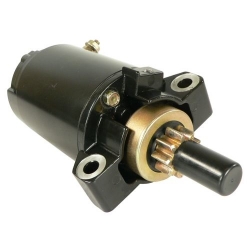 Startmotor / Starter 9.9 t/m 15 pk (2000 t/m 2007) Yamaha. Origineel: 66T-81800-00, 66M-81800-01, 66M-81800-02