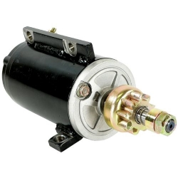 Johnson Evinrude starter motor/Starter 35 & t/m 50 PK. (1987-2005) original: 583482, 585056, 586279, SIE18 MOT2002L (5713-56