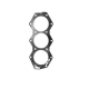 Head gasket Johnson Evinrude OMC 235 horsepower V6 & Cross flow 1978 & 1979. (Product Code: 335360 & 320745)