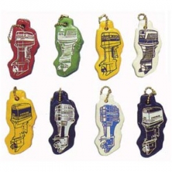 Floating, Evinrude, outboard motor, key chain