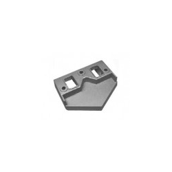 Le zinc Anode V6, V8, DR hors-bord Yamaha DL (1989-1990). Original : 6 t 4-45836-00