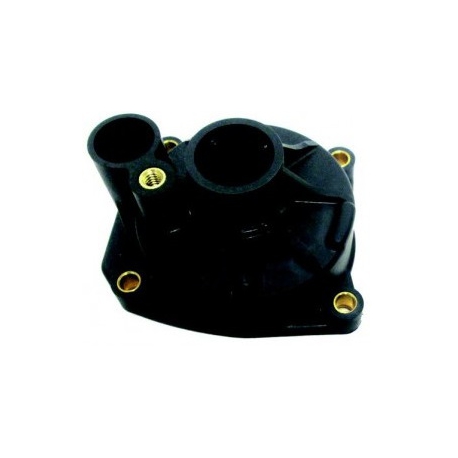 Enclosure-Evinrude (60 HP large housing), 3cil, 60/70 1960-1975 HP HP 4-stroke. Outboard engine. Original: 438543