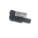 Yamaha connector (10mm slang) benzine koppeling. Te gebruiken voor tank male connector: GS310