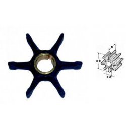 Nr.3 - 396725 Impeller (1979-2006) Johnson Evinrude buitenboordmotor